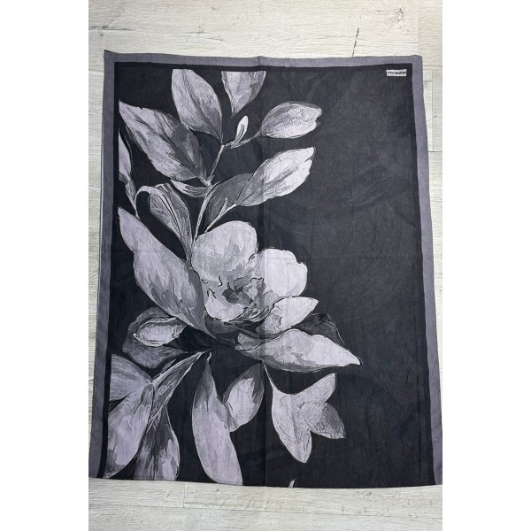 Dijital Bambu Pamuklu Şal 017MR